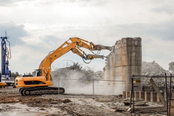 Silo Demolition in Vallejo
